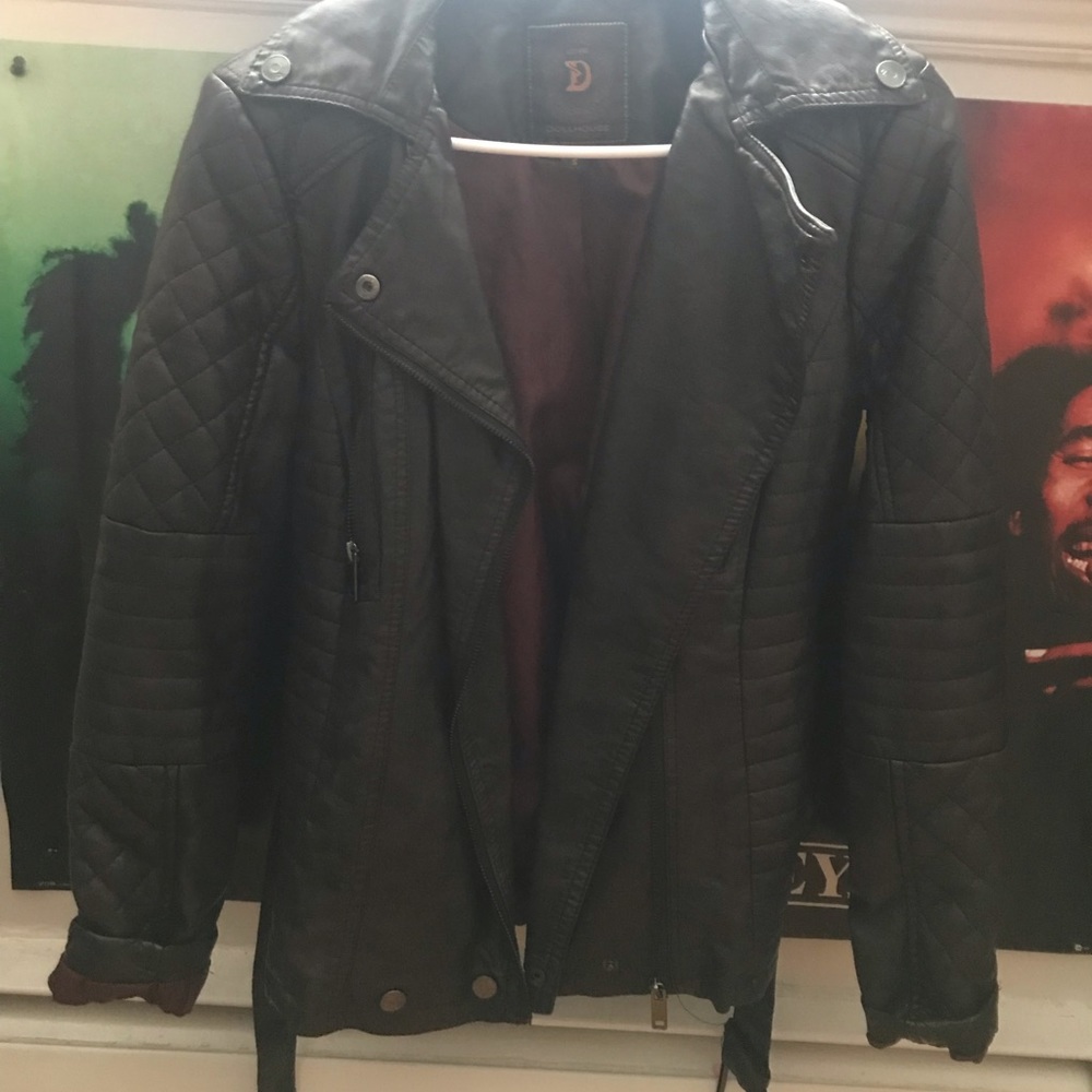 Leather jacket